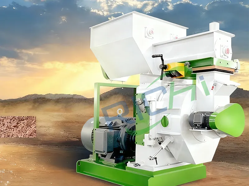High-Efficiency Chicken Manure Pellet Machine