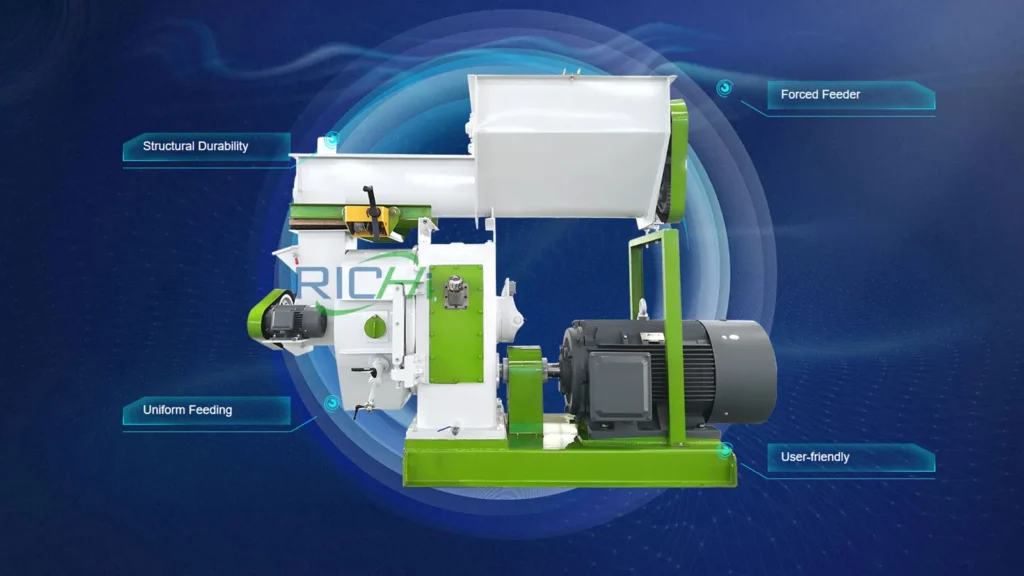 Test Run Video of Chicken Manure Pellet Machine