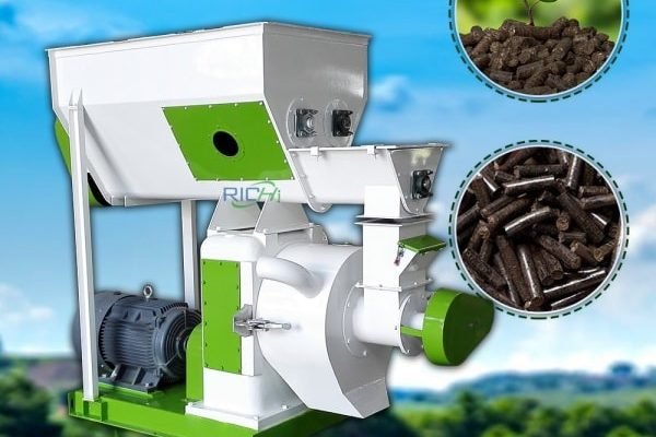 Cow dung pellet making machine